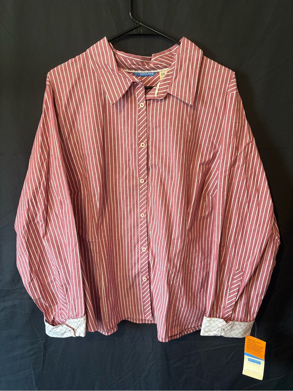 Striped Dockers Button Down